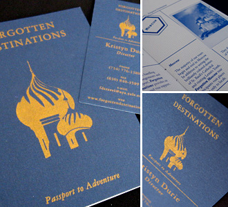 Forgotten Destinations Identity Package